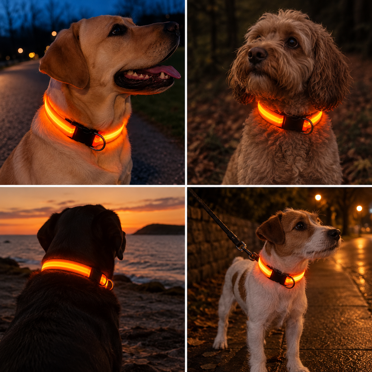 Pawdys Light-Up Collar
