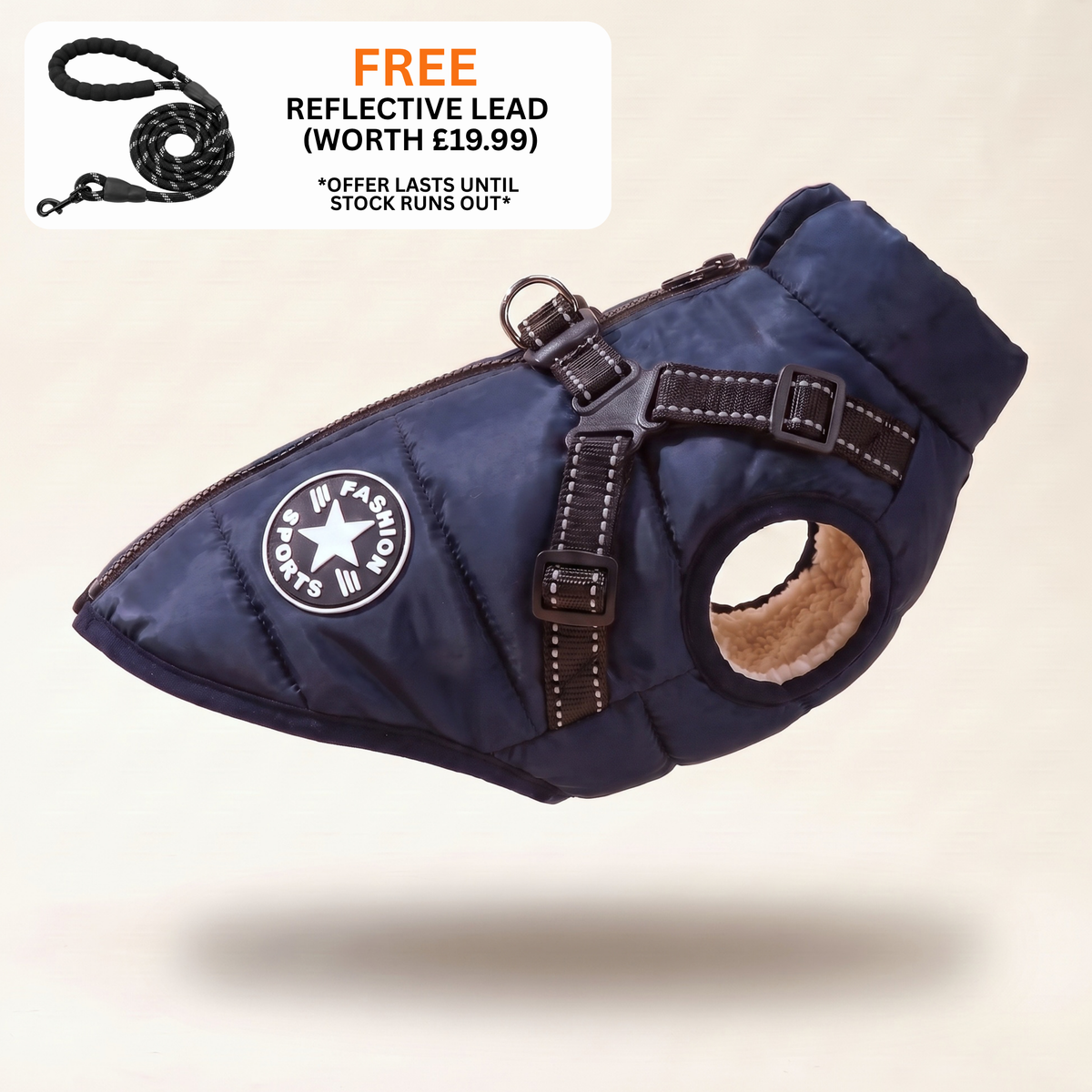 Pawdys All-Weather Harness Coat