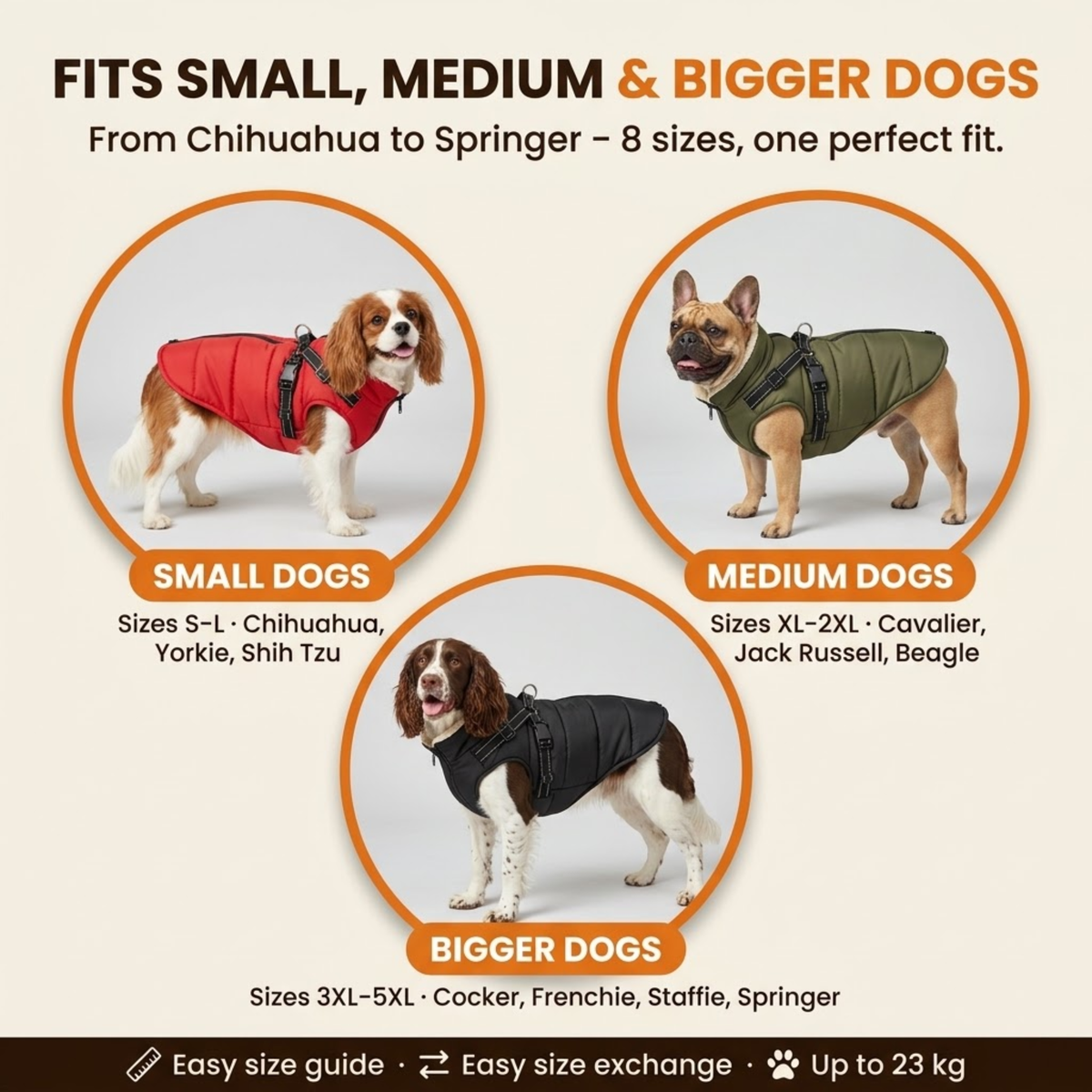 Pawdys All-Weather Harness Coat