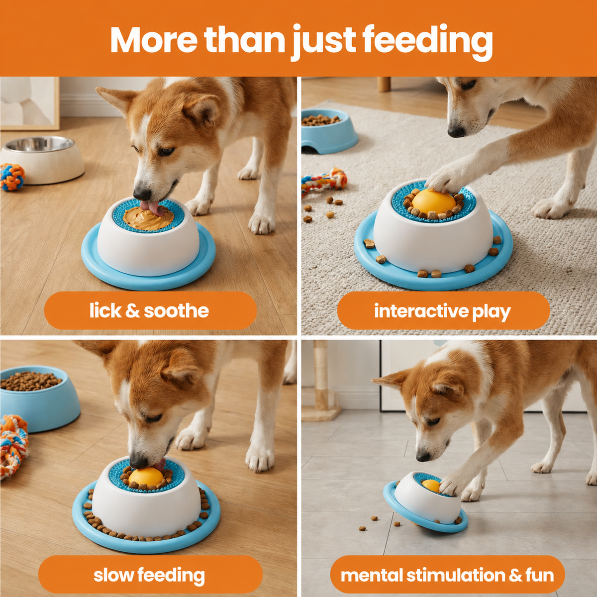 Pawdys™ Anti-Stress Lick Bowl