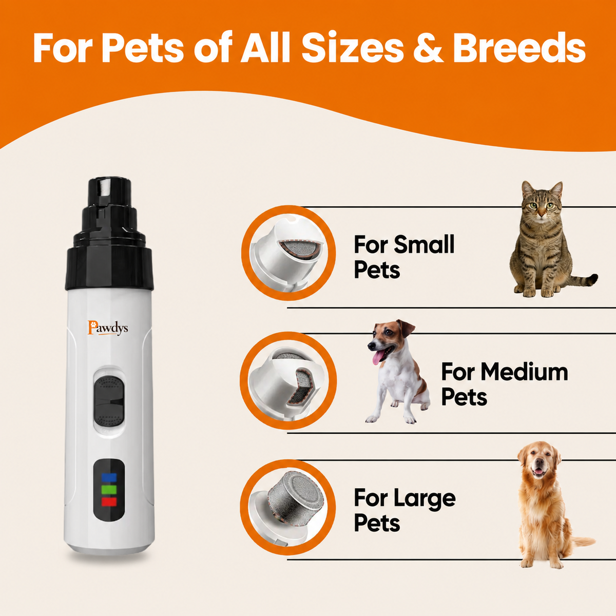Pawdys™ Nail Grinder