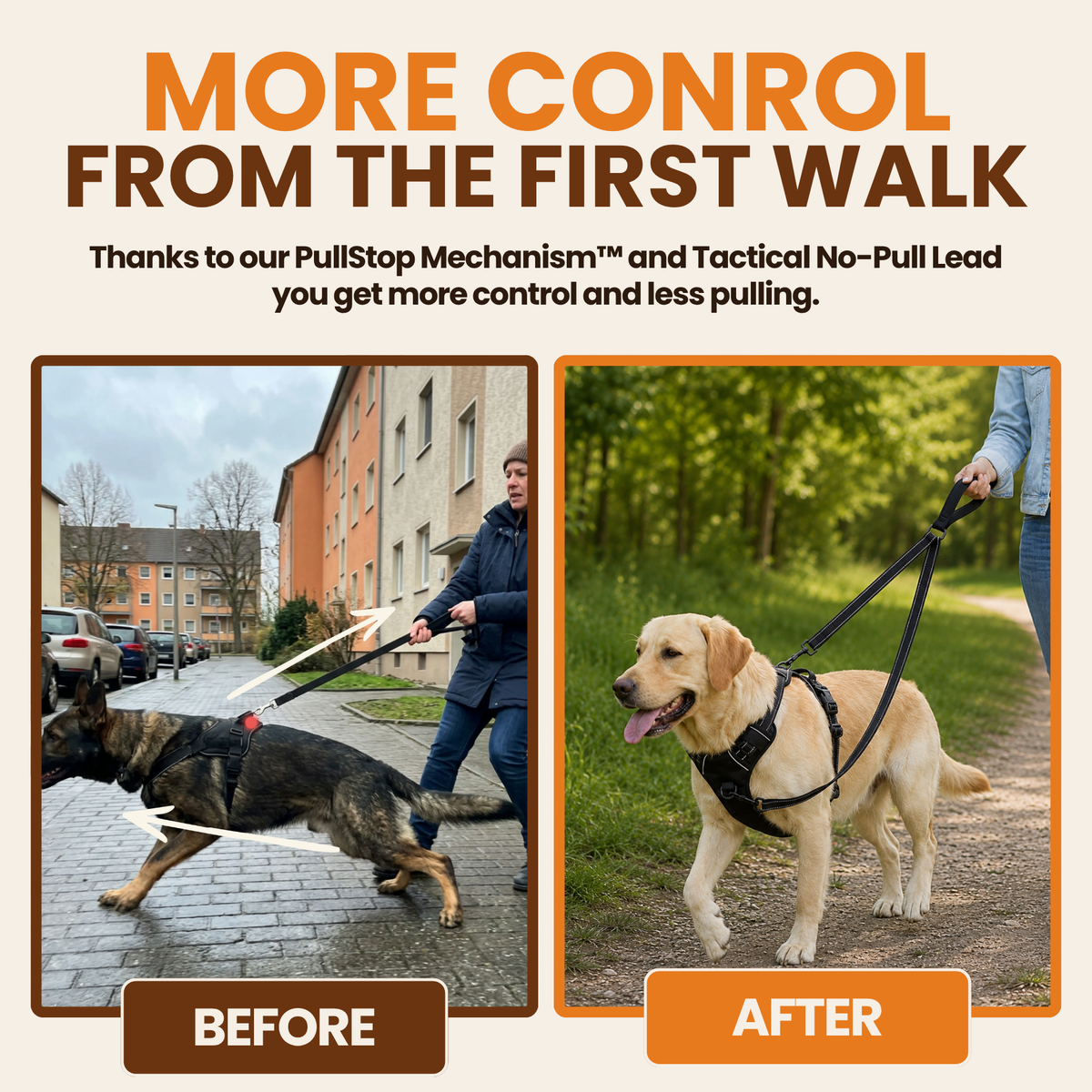 Pawdys Tactical No-Pull Lead