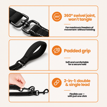 Pawdys Tactical No-Pull Lead