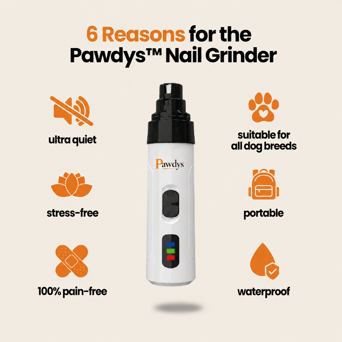 Pawdys™ Nail Grinder