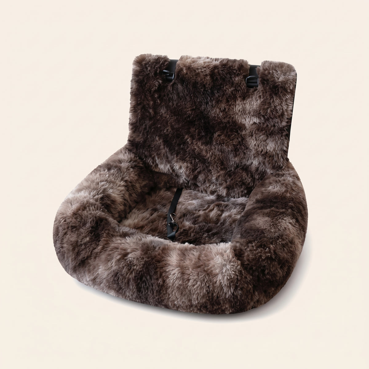 SnugRide Car Bed in Dark Brown