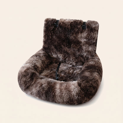 SnugRide Car Bed in Dark Brown