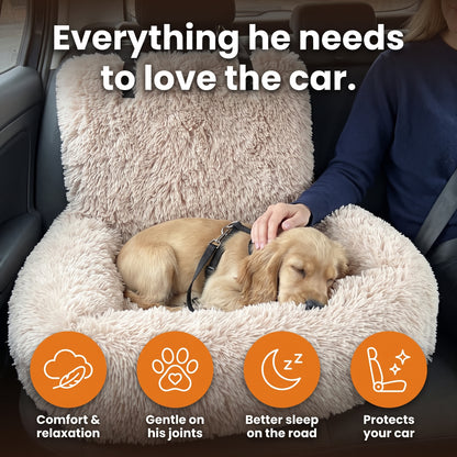 Everything he needs to love the car: comfort and relaxation, gentle on his joints, better sleep on the road, protects your car