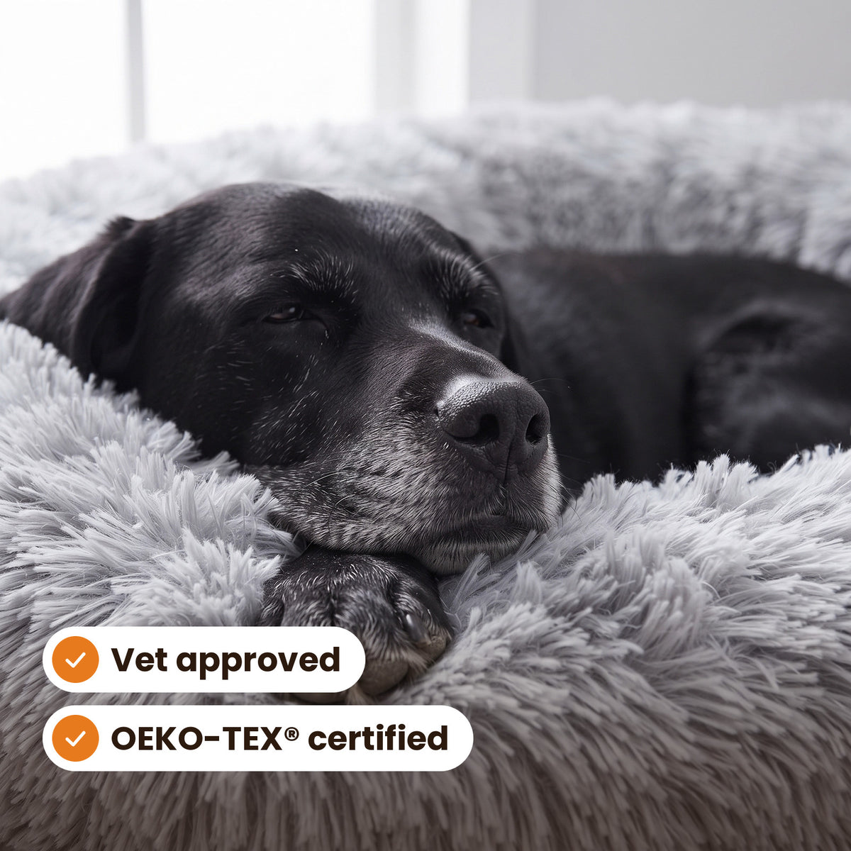 Vet approved and OEKO-TEX certified dog sofa bed